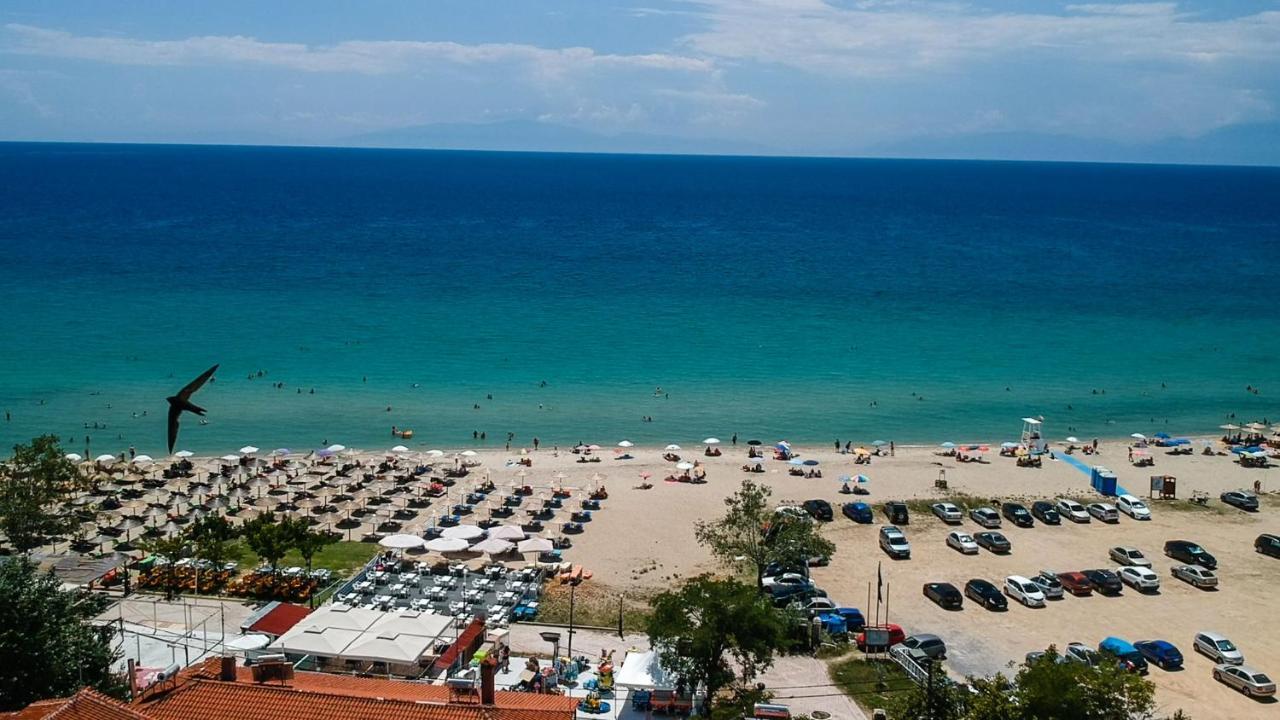 Halkidiki Beach Apartments 1 Nea Kallikratia Vergia Beach Nea Kallikrateia Dış mekan fotoğraf