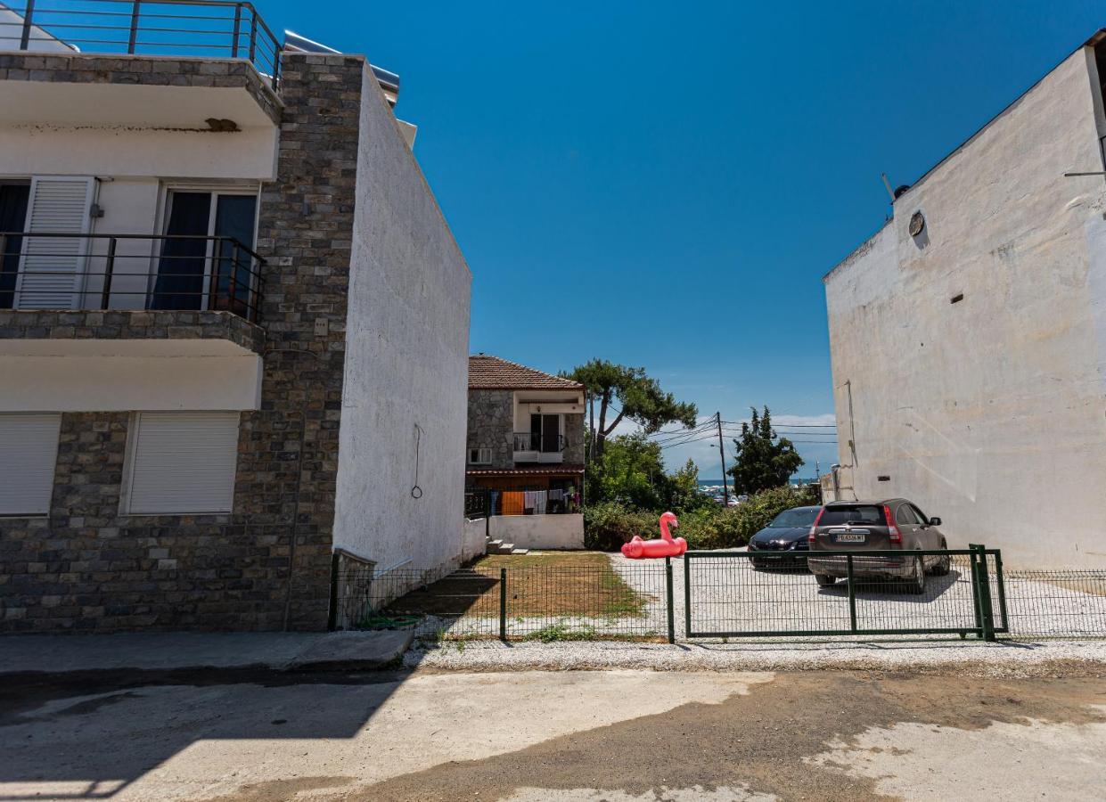 Halkidiki Beach Apartments 1 Nea Kallikratia Vergia Beach Nea Kallikrateia Dış mekan fotoğraf