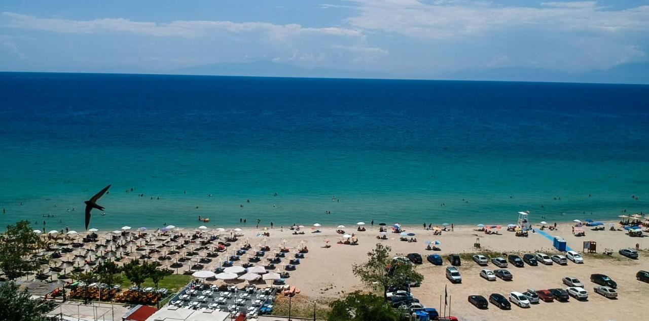 Halkidiki Beach Apartments 1 Nea Kallikratia Vergia Beach Nea Kallikrateia Dış mekan fotoğraf