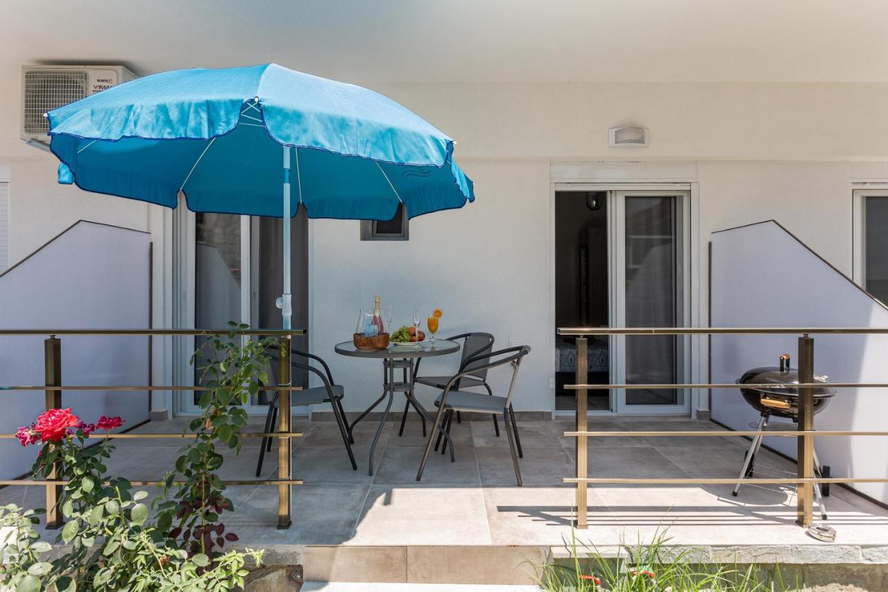 Halkidiki Beach Apartments 1 Nea Kallikratia Vergia Beach Nea Kallikrateia Dış mekan fotoğraf