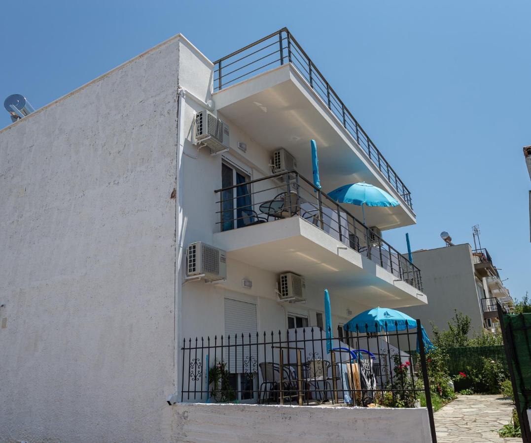 Halkidiki Beach Apartments 1 Nea Kallikratia Vergia Beach Nea Kallikrateia Dış mekan fotoğraf